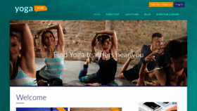 What Yogahub.co.uk website looked like in 2020 (4 years ago)