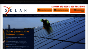 What Ysolar.co.uk website looked like in 2020 (4 years ago)