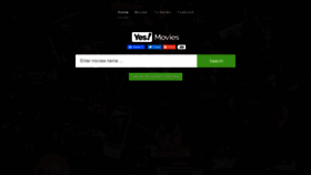 What Yesmovies.net website looked like in 2020 (4 years ago)
