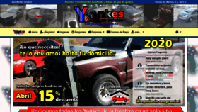 What Yonkesenmexico.com.mx website looked like in 2020 (4 years ago)