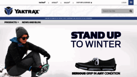 What Yaktrax.com website looked like in 2020 (4 years ago)