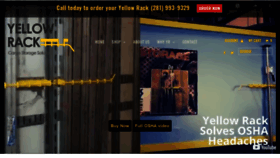 What Yellowrack.com website looked like in 2020 (4 years ago)