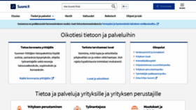 What Yrityssuomi.fi website looked like in 2020 (4 years ago)