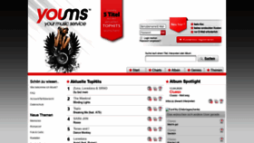 What Youms.de website looked like in 2020 (4 years ago)