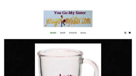What Yougomysister.com website looked like in 2020 (4 years ago)