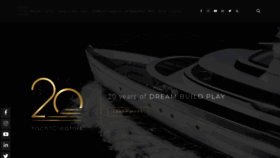 What Yachtcreators.com website looked like in 2020 (4 years ago)