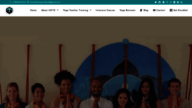 What Yogateacherstraininginindia.com website looked like in 2020 (4 years ago)