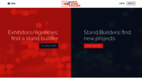 What Yourstandbuilder.com website looked like in 2020 (4 years ago)