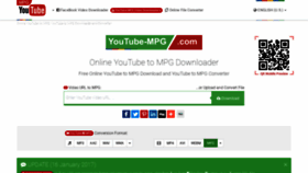 What Youtube-mpg.com website looked like in 2020 (4 years ago)