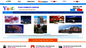 What Yano.com.vn website looked like in 2020 (4 years ago)