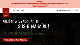 What Yamibistro.cz website looked like in 2020 (4 years ago)