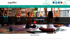What Yogaloha-hawaii.com website looked like in 2020 (4 years ago)