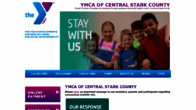 What Ymcastark.org website looked like in 2020 (4 years ago)