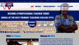 What Yci.ac.ug website looked like in 2020 (4 years ago)