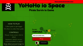 What Yohoho-io.space website looked like in 2020 (3 years ago)