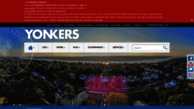 What Yonkersny.gov website looked like in 2020 (3 years ago)