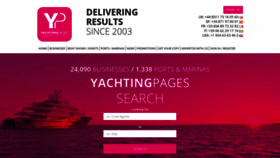 What Yachting-pages.com website looked like in 2020 (3 years ago)