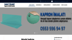 What Yakutsiltekapron.com website looked like in 2020 (3 years ago)