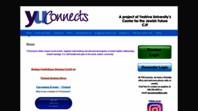 What Yuconnects.sawyouatsinai.com website looked like in 2020 (3 years ago)