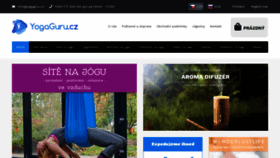 What Yogaguru.cz website looked like in 2020 (4 years ago)