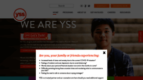 What Yss.org website looked like in 2020 (3 years ago)