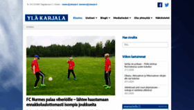What Ylakarjala.fi website looked like in 2020 (3 years ago)