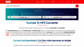 What Youtubeconverter.to website looked like in 2020 (3 years ago)