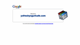 What Yofreshyogurtcafe.com website looked like in 2020 (3 years ago)