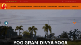 What Yoggram.divyayoga.com website looked like in 2020 (3 years ago)