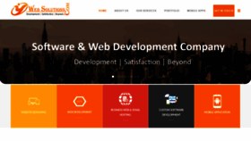 What Ywebsolutions.com website looked like in 2020 (3 years ago)
