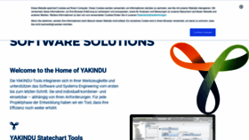 What Yakindu.de website looked like in 2020 (3 years ago)