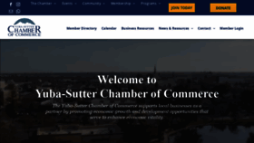 What Yubasutterchamber.com website looked like in 2020 (3 years ago)