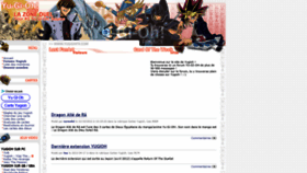 What Yugiohfr.com website looked like in 2020 (3 years ago)