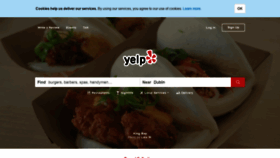 What Yelp.ie website looked like in 2020 (3 years ago)