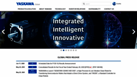 What Yaskawa-global.com website looked like in 2020 (3 years ago)