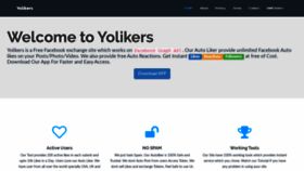 What Yolikers.com website looked like in 2020 (3 years ago)