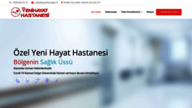 What Yenihayathastanesi.com website looked like in 2020 (3 years ago)