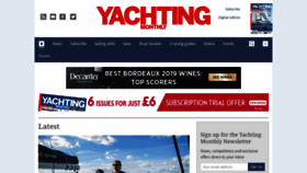 What Yachtingmonthly.com website looked like in 2020 (3 years ago)