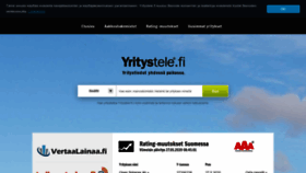 What Yritystele.fi website looked like in 2020 (3 years ago)