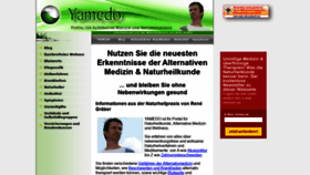 What Yamedo.de website looked like in 2020 (3 years ago)
