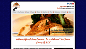 What Yourculinaryexp.com website looked like in 2020 (3 years ago)