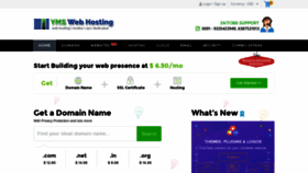 What Ymswebhosting.com website looked like in 2020 (3 years ago)
