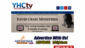 What Yhctv.com website looked like in 2020 (3 years ago)