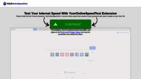What Youronlinespeedtest.com website looked like in 2020 (3 years ago)