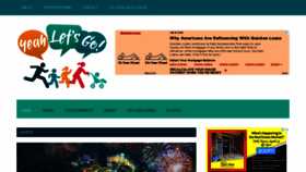 What Yeahletsgo.com website looked like in 2020 (3 years ago)