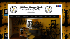 What Yellowjerseycycle.com website looked like in 2020 (3 years ago)