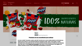 What Yoggi.pt website looked like in 2020 (3 years ago)