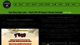 What Yuccatap.com website looked like in 2020 (3 years ago)