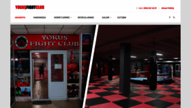 What Yokusfightclub.com website looked like in 2020 (3 years ago)