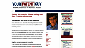 What Yourpatentguy.com website looked like in 2020 (3 years ago)